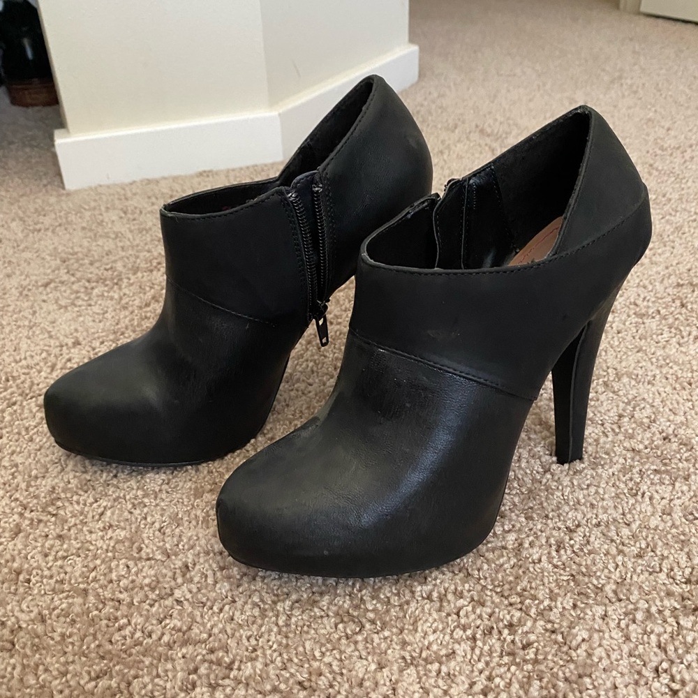 Black Booties/Heels